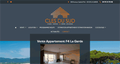 Desktop Screenshot of clesdusud.fr